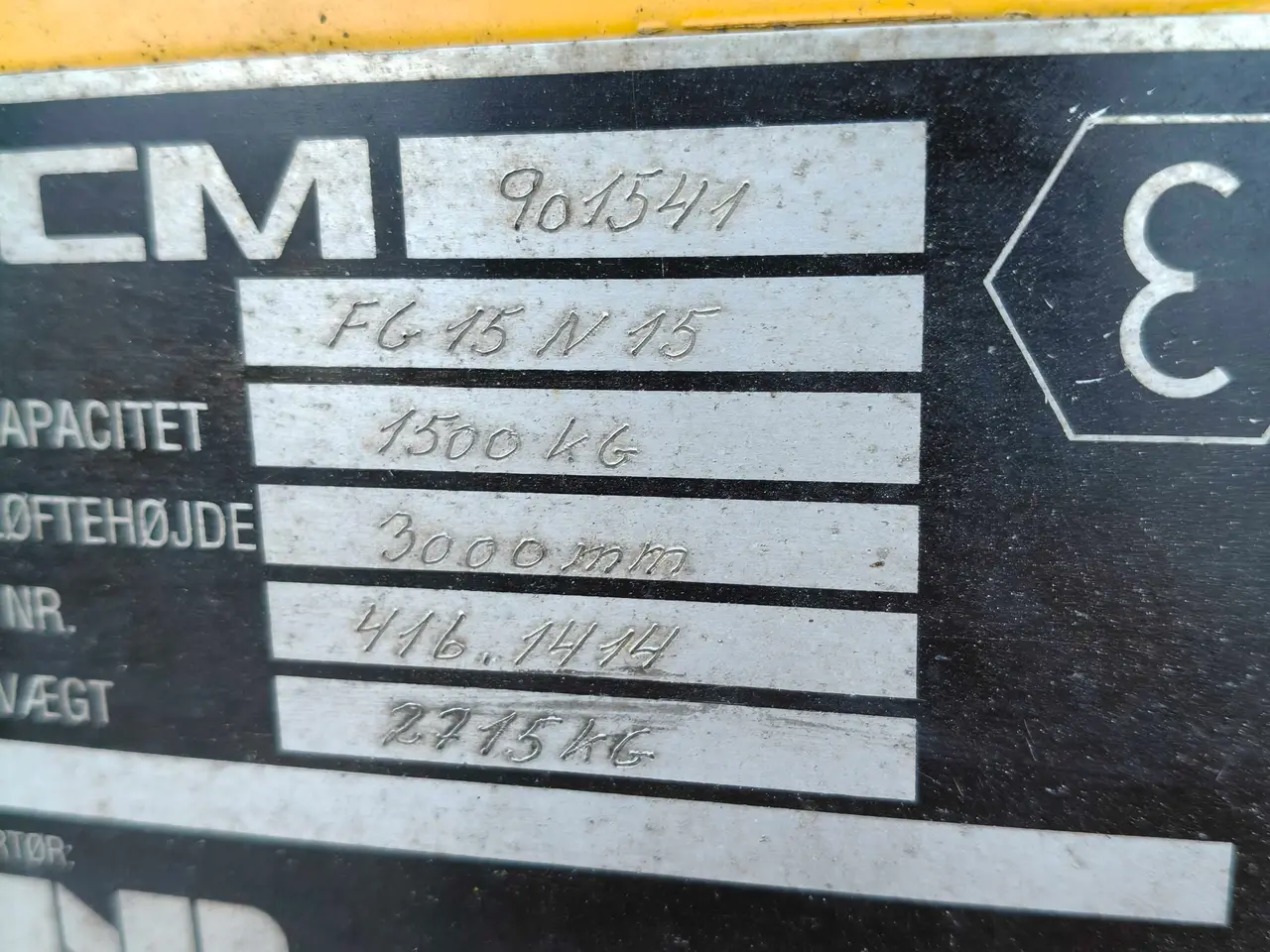 Billede 10 - Tcm Gastruck med hydraulisk skovl. 