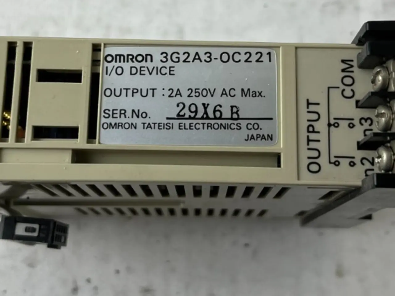 Billede 1 - Omron 3G2A3-OC221 SYSMAC I/O Device udgangsmodul