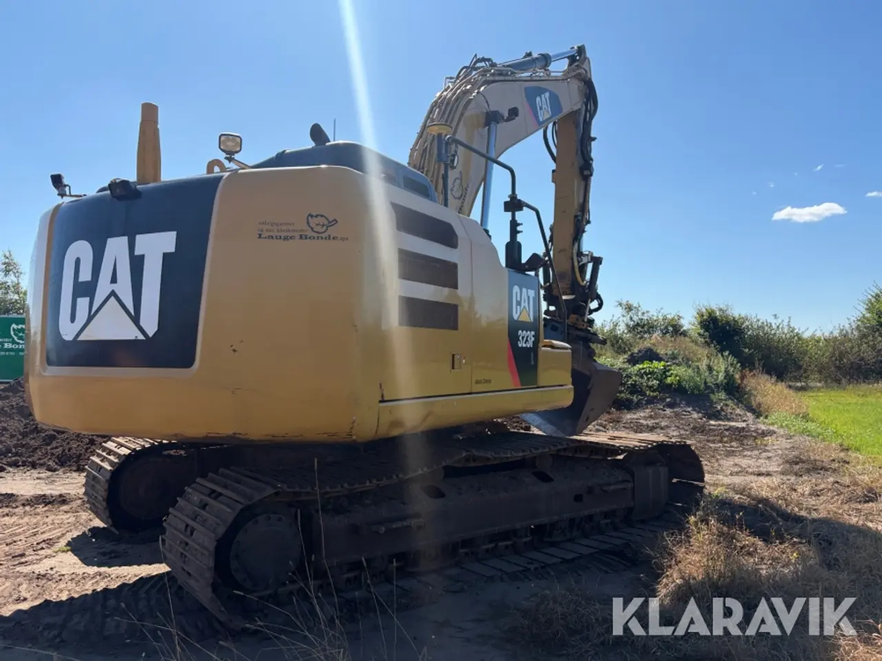 Billede 4 - Gravemaskine CAT 323F L med Engcon og Leica GPS