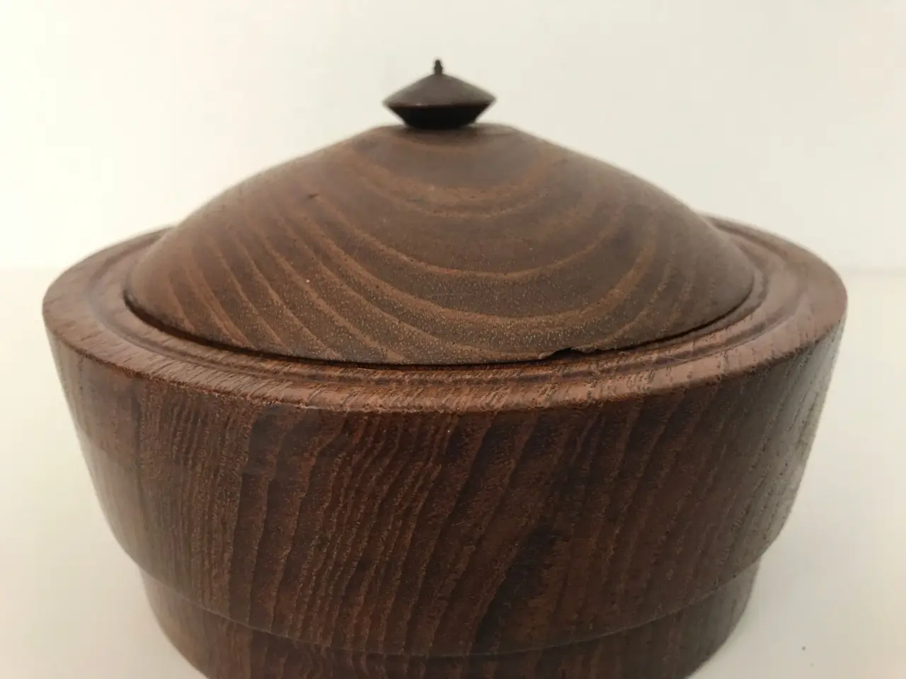 Billede 3 - Retro teak skål med låg