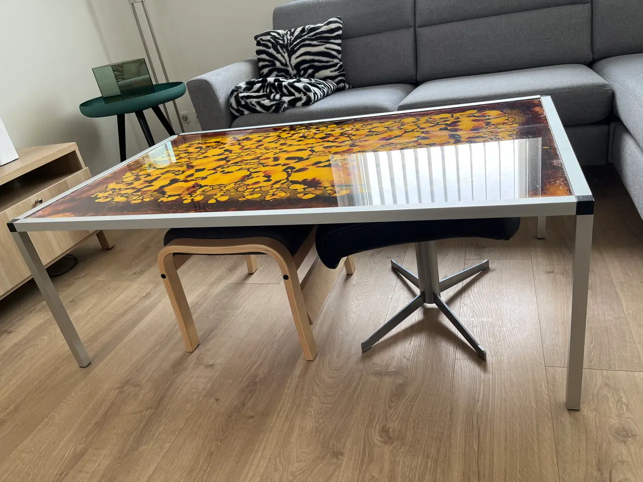 Billede 3 - Sofabord i retro 70’er stil
