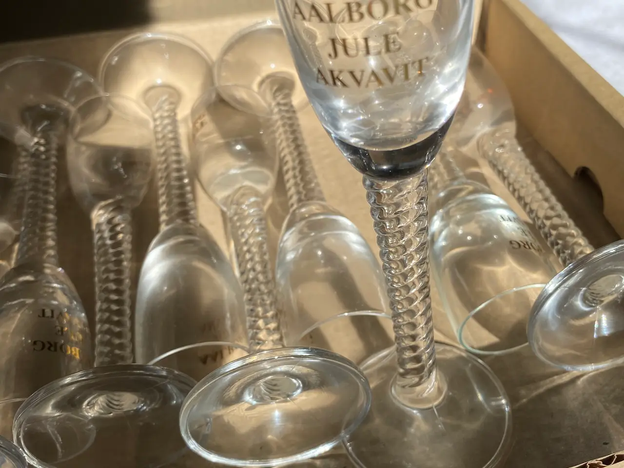 Billede 1 - Aalborg Akvavit snapesglas