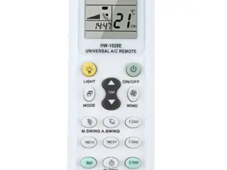 Universal A/C-varmepumpe fjernbetjening
