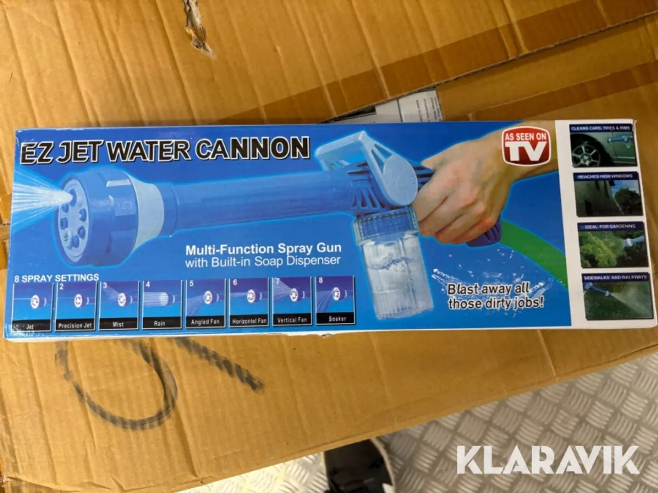 Billede 2 - Multi-funktionel vandsprøjte EZ JET WATER CANNON - 40 styks