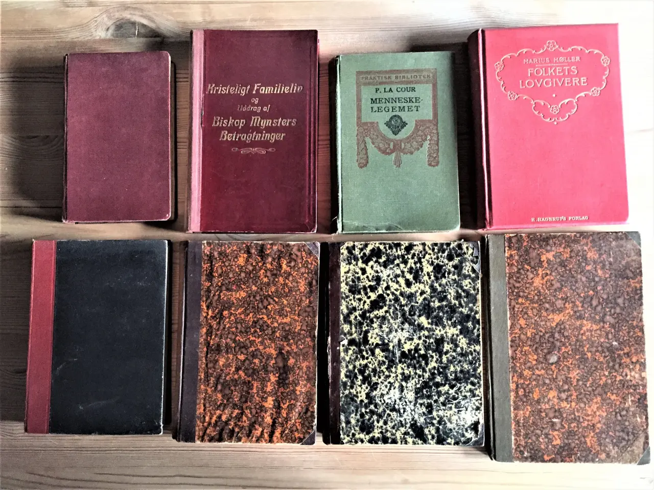 Billede 1 - 12 fine antikke bøger