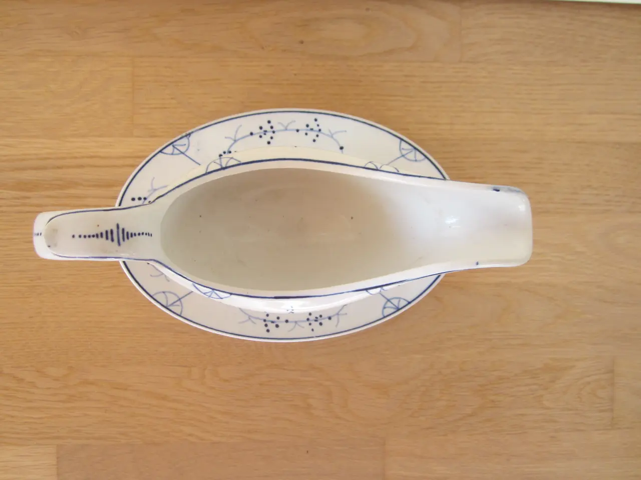 Billede 4 - Rigtig flot Villeroy & Boch musselmalet sovseskål