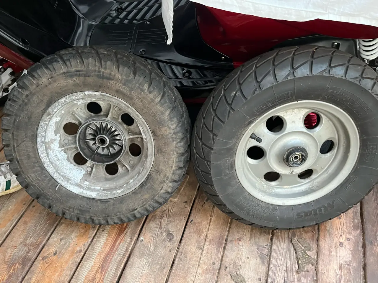 Billede 1 - Yamaha BWS Hjulsæt