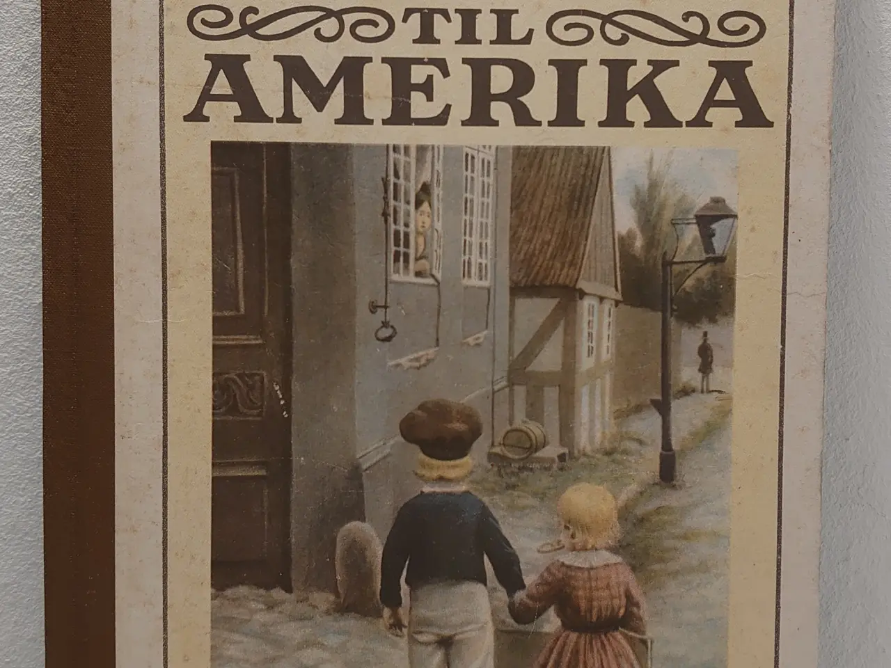 Billede 1 - Christian Winther: Flugten til Amerika. 1926.