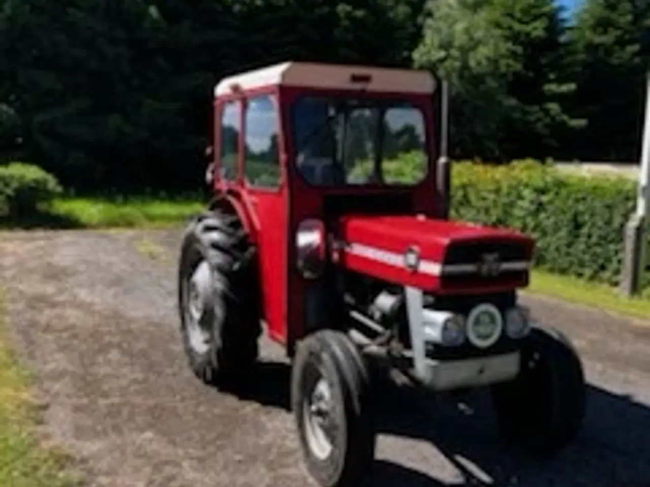 Billede 2 - Mf 135 fin stand med original nummer plader