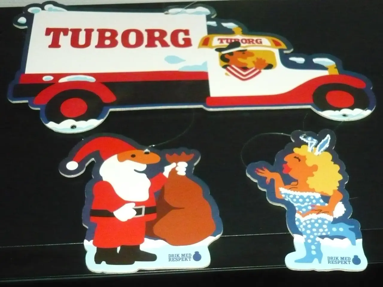 Billede 6 - Stor Tuborg Juledåse og Seler.
