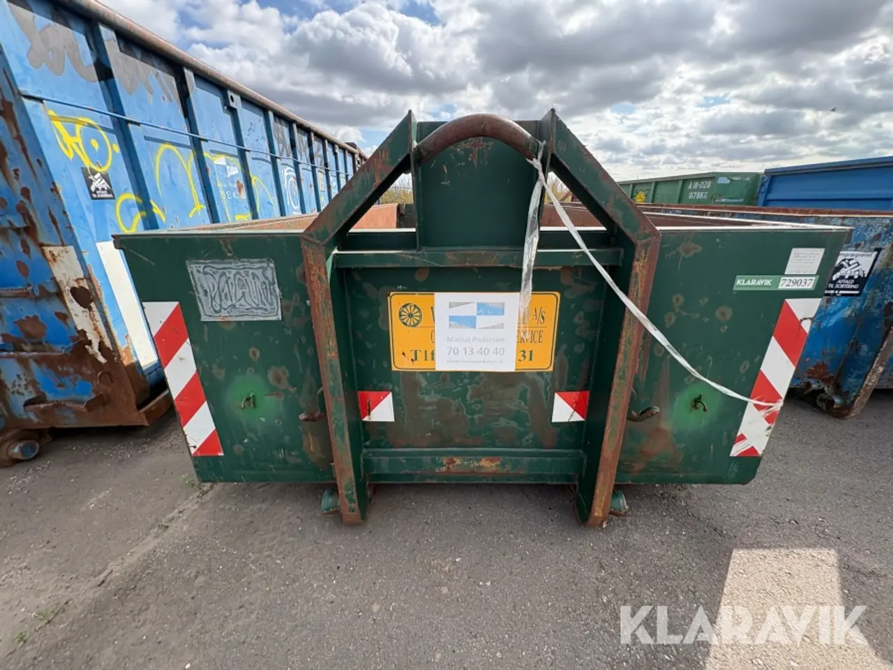 Billede 11 - Åben container Skibby Jensen Smedie 14 lad