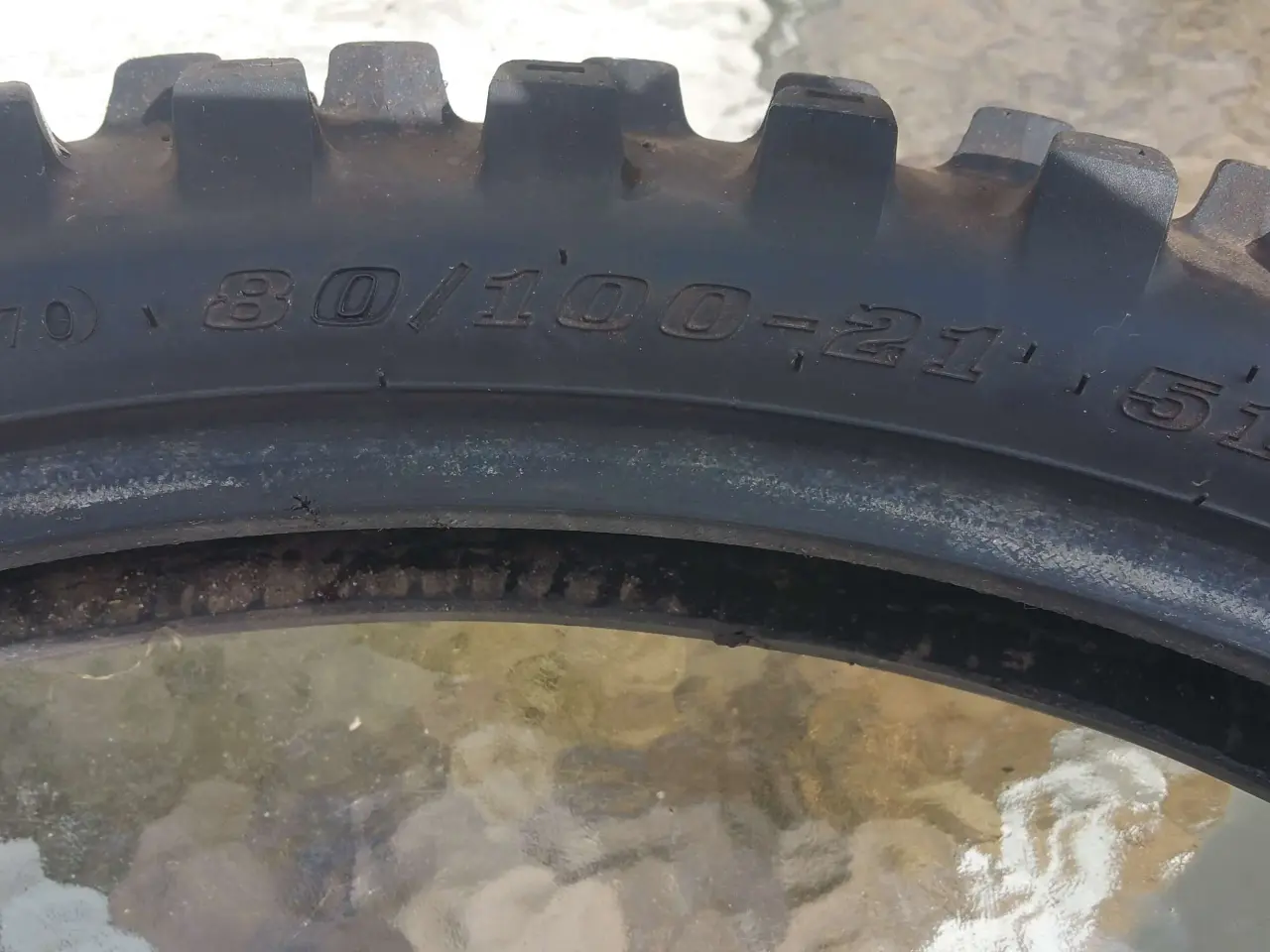 Billede 2 - Dunlop Geomax MX 51 F 80/100-21 TT 51MR