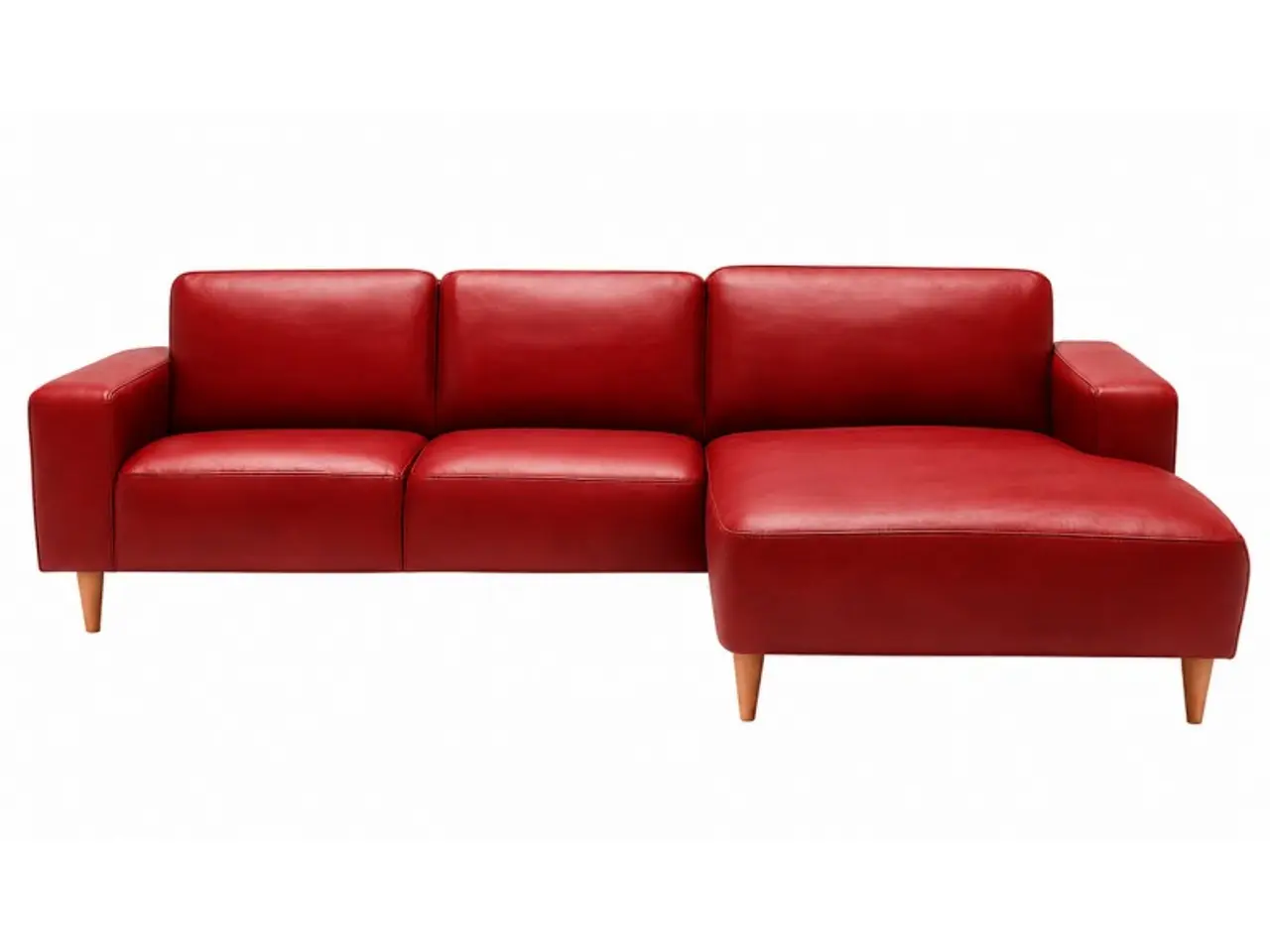 Billede 2 - Hjort Knudsen Copenhagen læder chaiselongsofa højrevendt