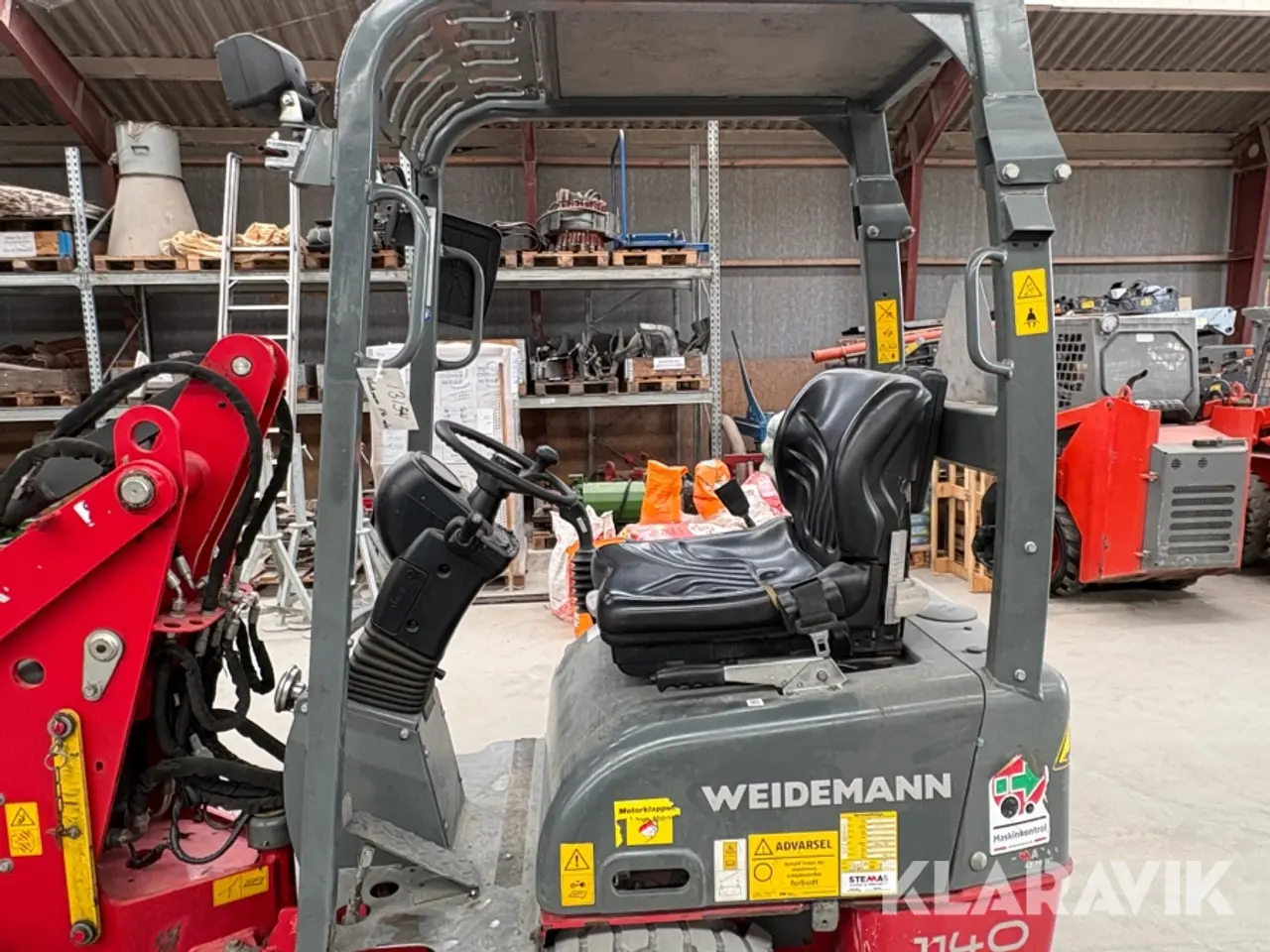 Billede 11 - Minilæsser Weidemann 1140 RL16
