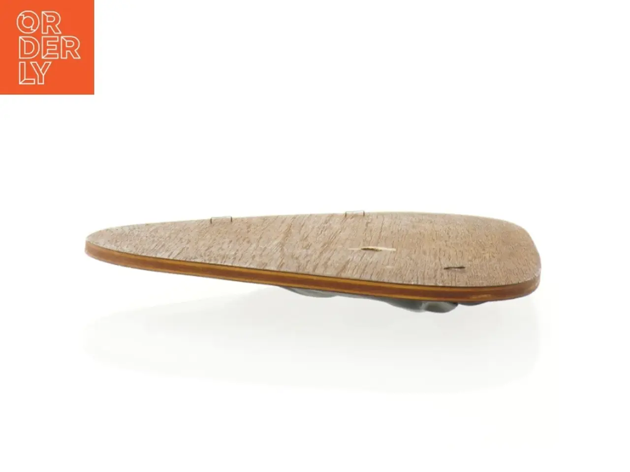 Billede 4 - Teak træ Vægophæng med dyrefigur relief (str. 26 x 20 cm)
