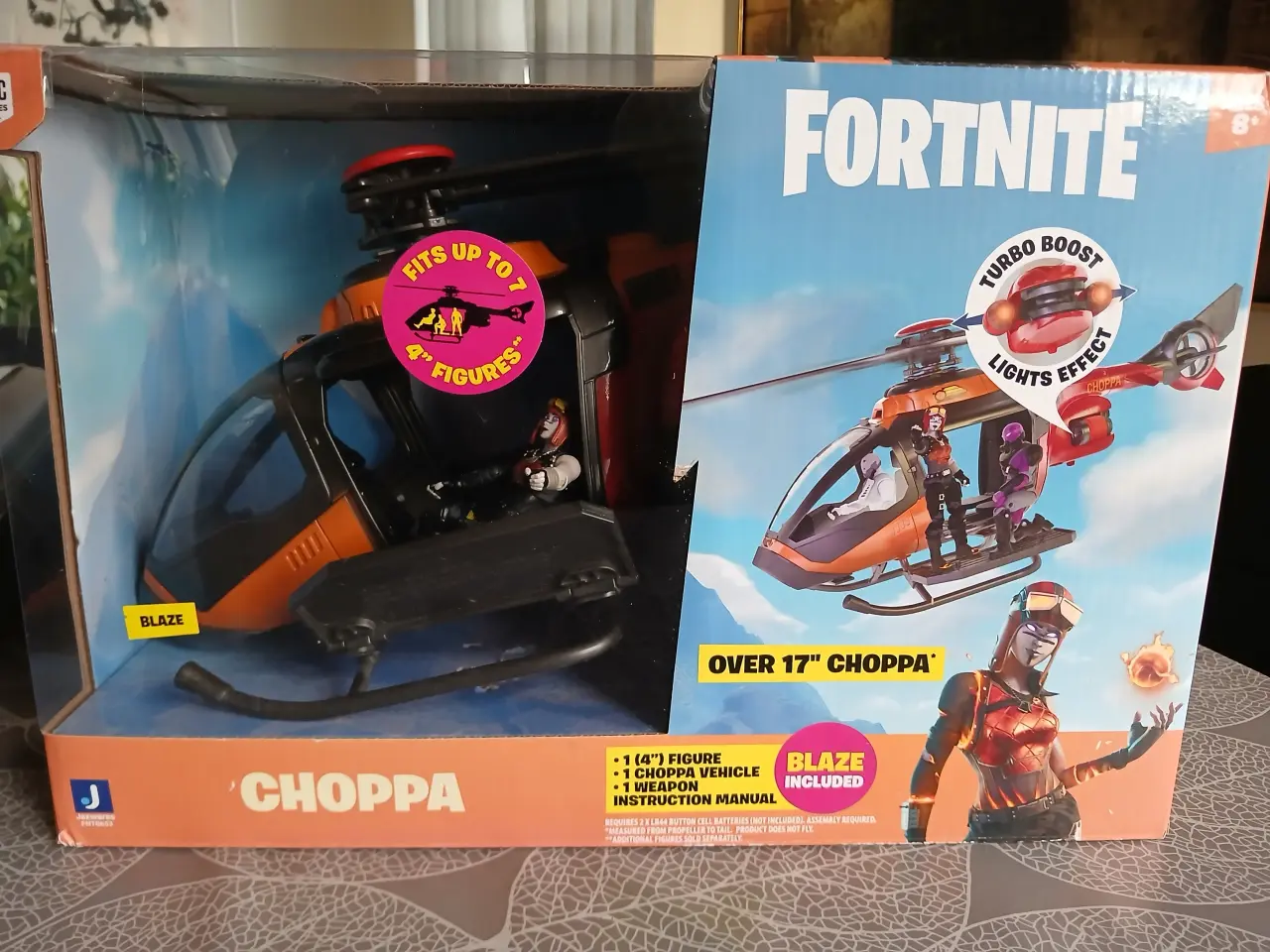 Billede 2 - FORNITE HELIKOPTER M/ 2 FIGURER