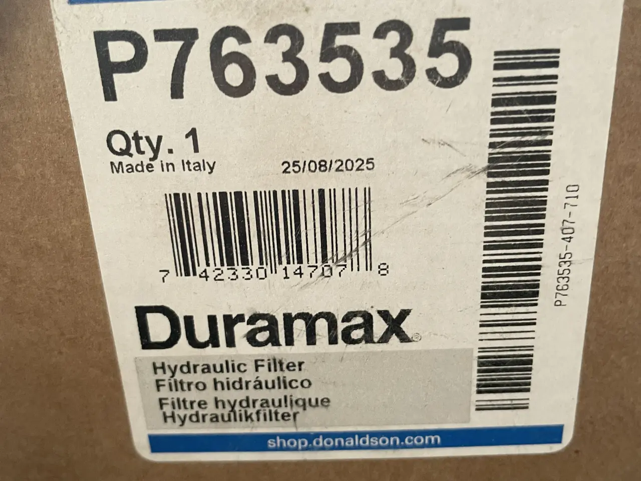 Billede 1 - Hydraulikfilter
