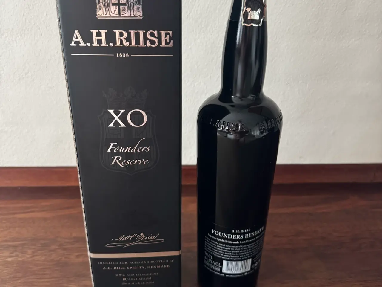 Billede 2 - 🥃 A.H. RIISE XO FOUNDERS RESERVE No. 1 – SJÆLDEN
