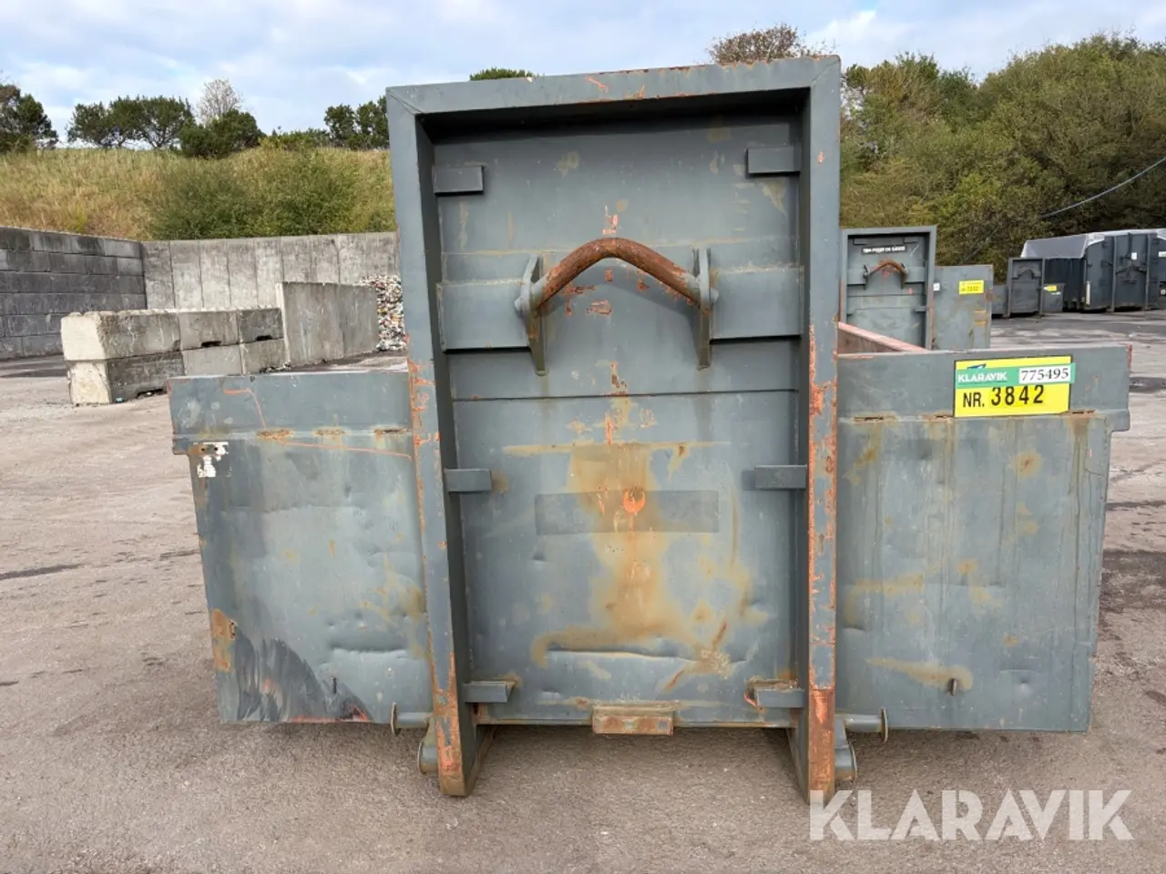 Billede 2 - Container 10 m³ med kroghejs