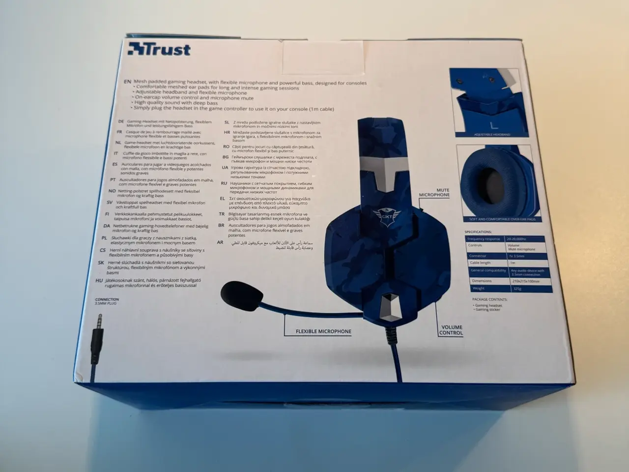 Billede 2 - Trust GXT Carus Gaming Headset med mikrofon