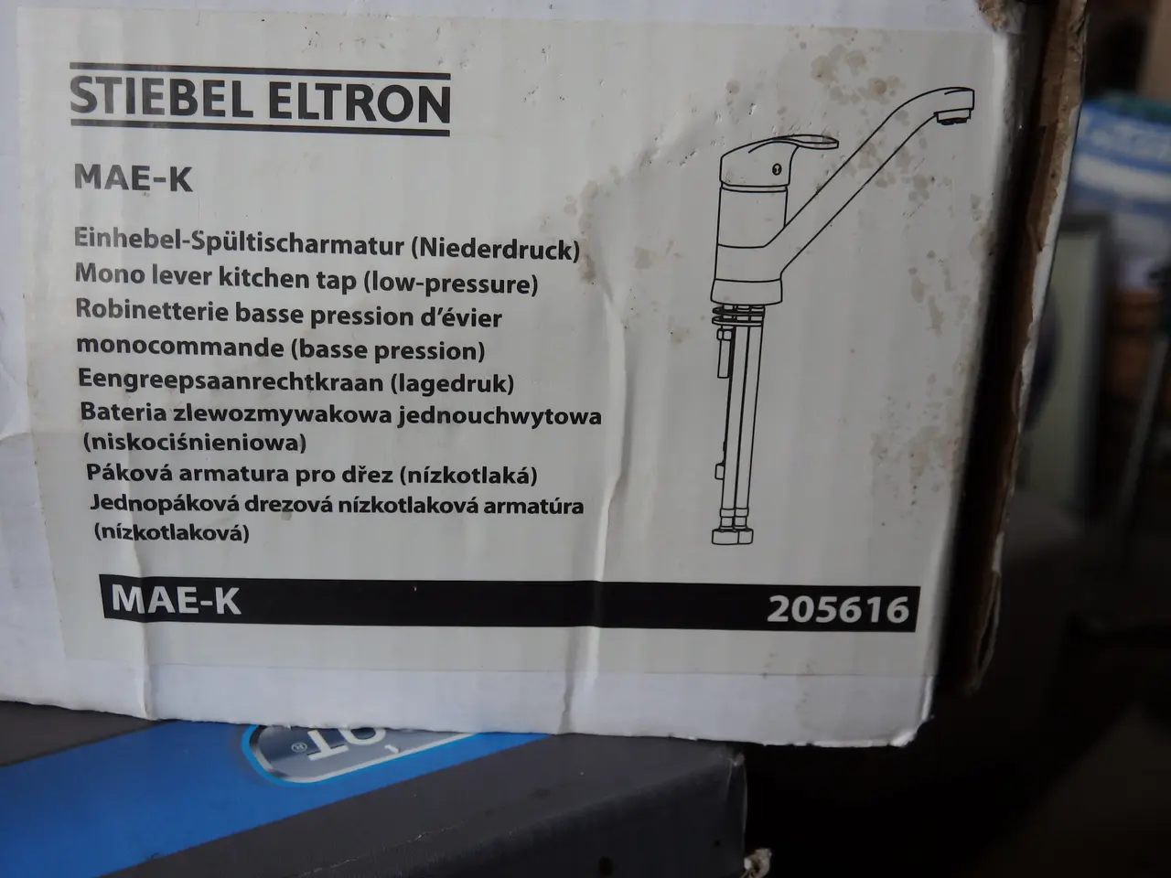 Billede 1 - Stiebel Eltron vandhane Lavtryksarmatur