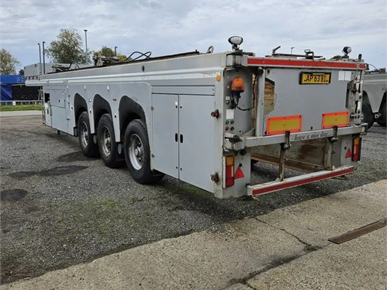 Billede 2 - Langendorf SBH - 3 akslet elementtrailer / Inloader capacity 32.700 kg
