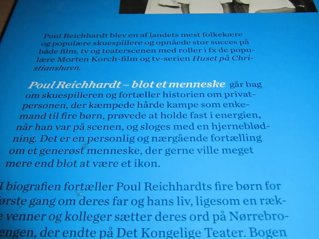 Billede 3 - BYD. POUL REICHHARDT. Blot et menneske.