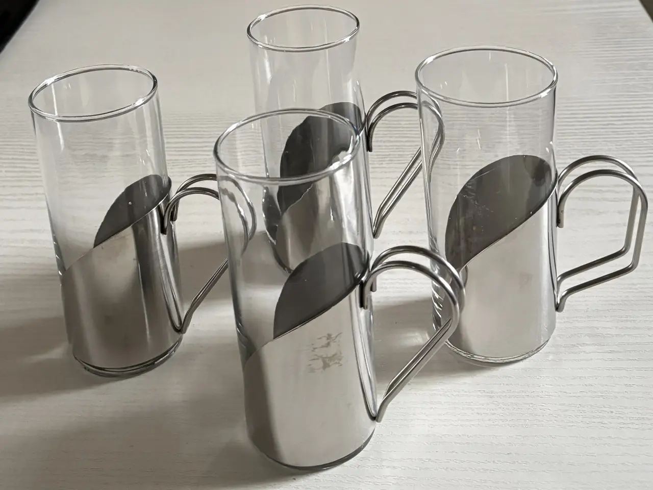 Billede 2 - Irish kaffe/teglas med bakker og Tekande, Menu, Da