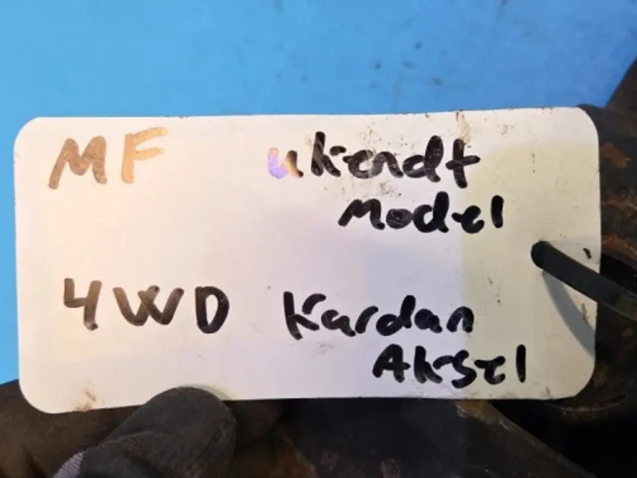 Billede 12 - Massey Ferguson Kardan Aksel 4WD