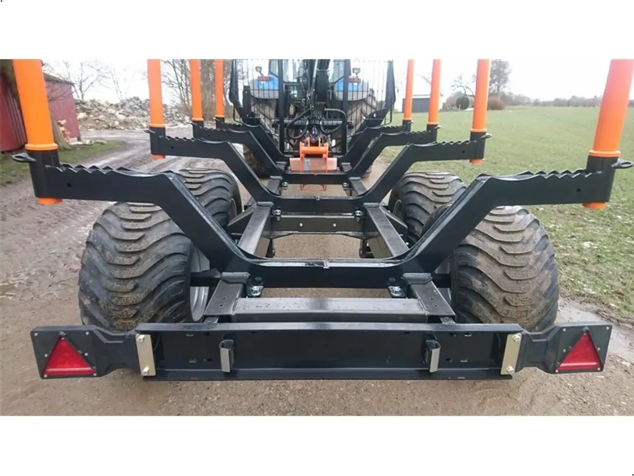 Billede 5 - BMF 10 tons skovvogn med 7,2 m kran