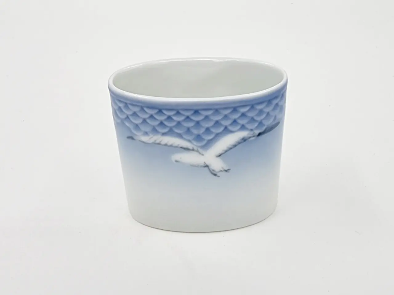 Billede 1 - Mågestel Oval Tandstik Holder nr. 189 Uden Guldkant 1 sortering