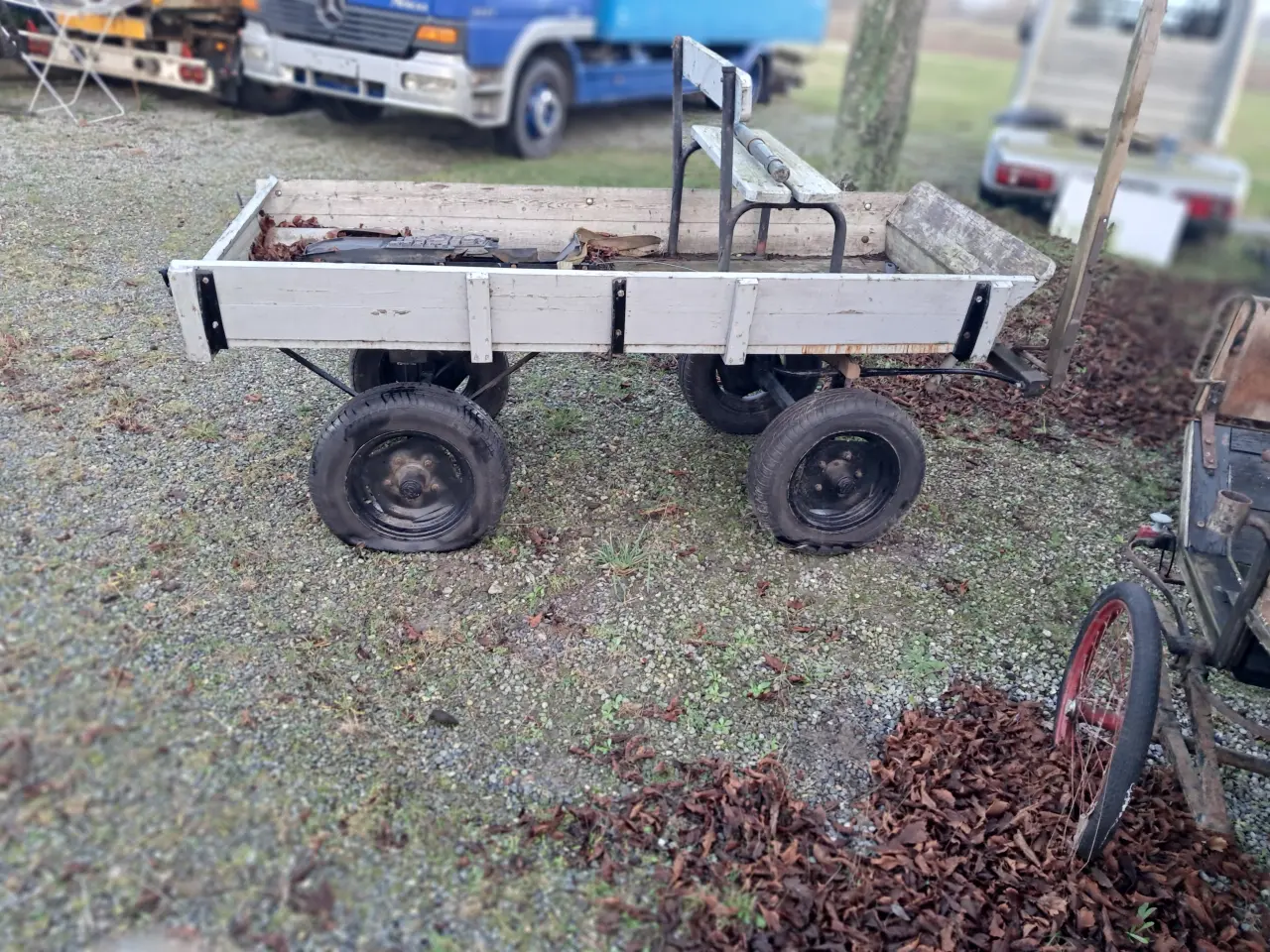 Billede 1 - Nylavet heste vogn.