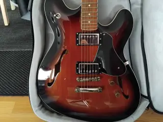 Elguitar fano starcaster kina. Fantastisk flot lyd