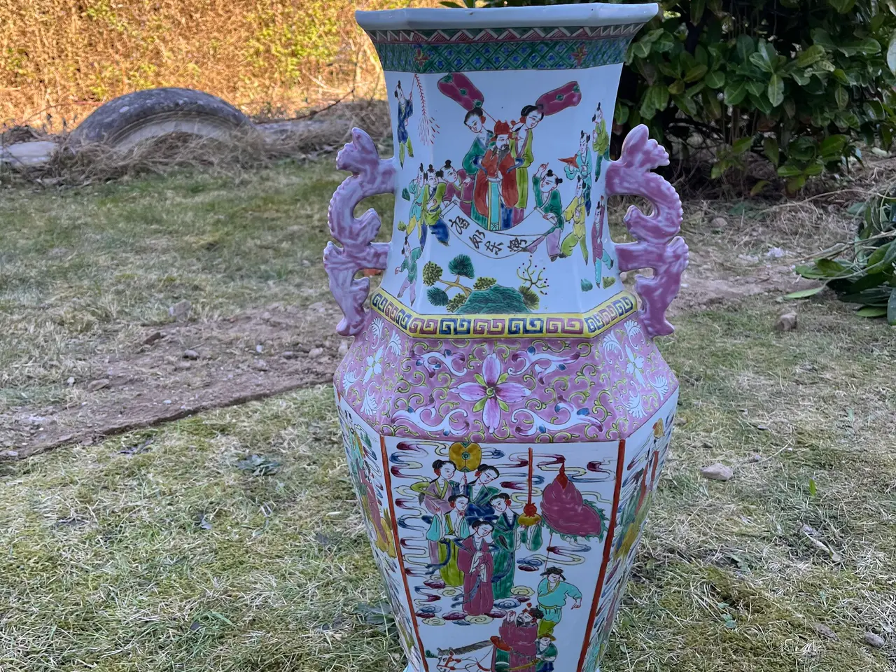 Billede 4 - Kinesisk gulv vase