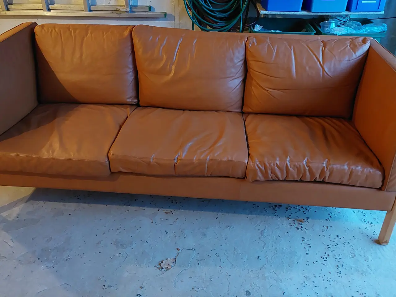 Billede 2 - Stouby lædersofa