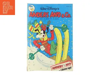 Anders And tegneseriehæfte fra Walt Disney (Bog)