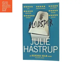 Blodspor : krimi af Julie Hastrup (Bog)