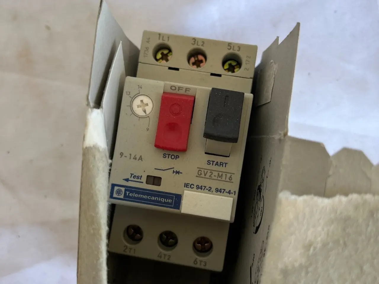 Billede 6 - Telemecanique GV2 M16 Motor automatsikring 9-14A
