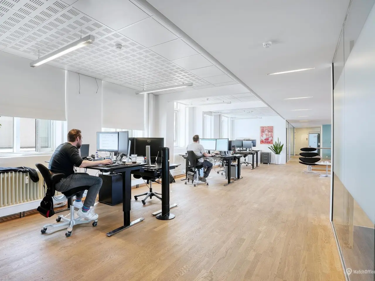 Billede 7 - Centrale og effektive kontorer med adgang til tagterrasse og parkering