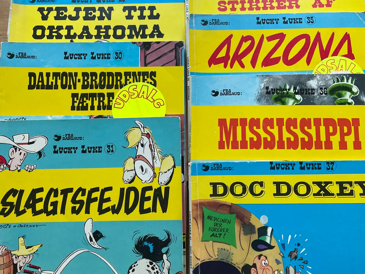 Billede 3 - Lucky Luke se tekst