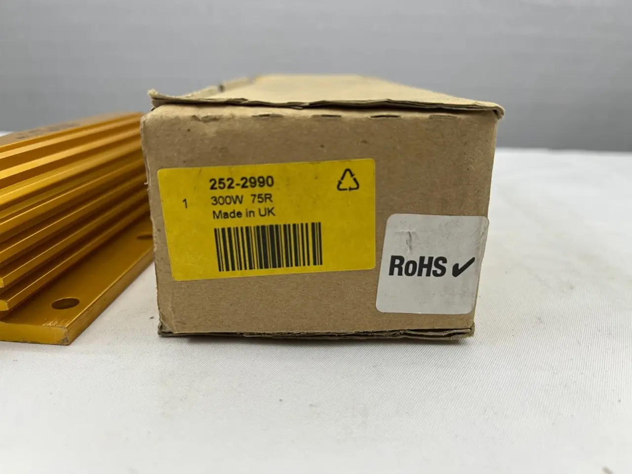 Billede 5 - ARCOL HS300 75R J 300W 75 Ohm Wirewound Chassis