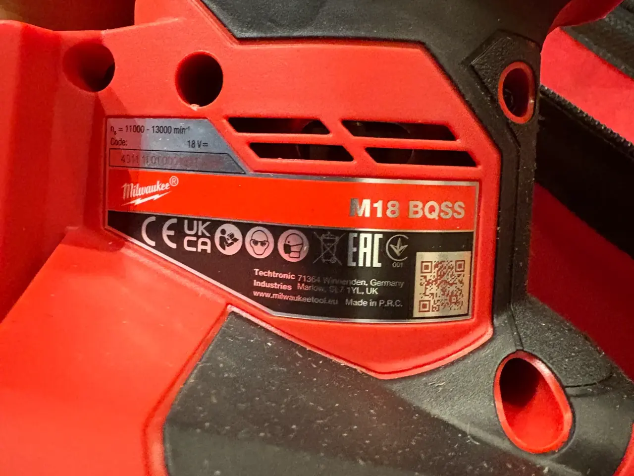 Billede 1 - Milwaukee M18 Rystepudser