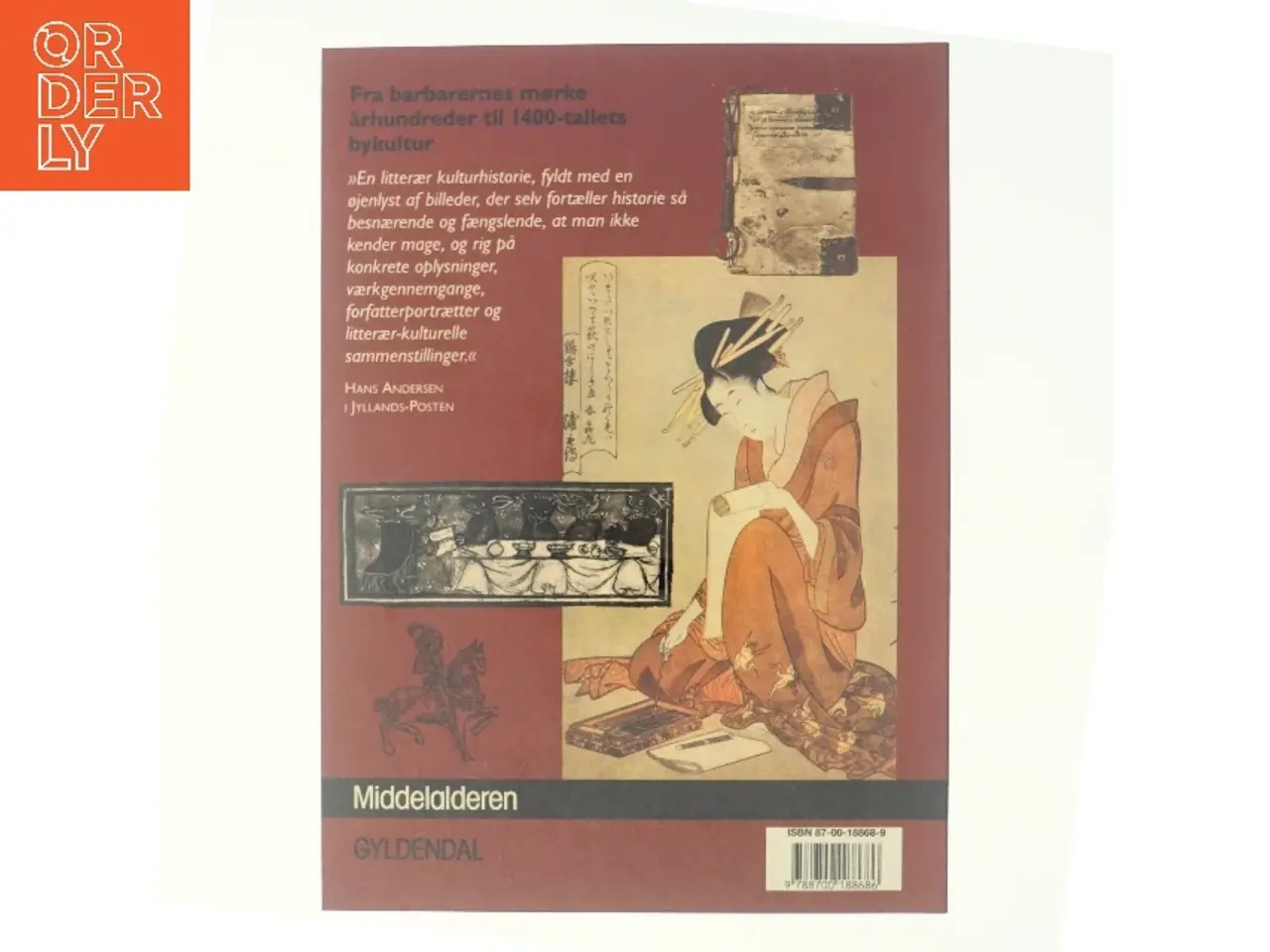 Billede 3 - Verdens litteraturhistorie. Bind 2, Middelalderen (Bog)