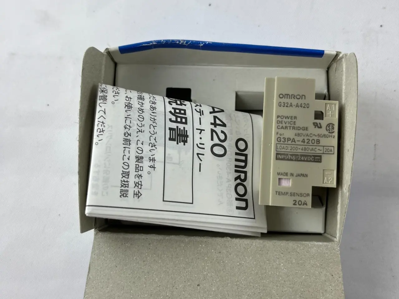 Billede 6 - Omron G32A-A420 Power Device Cartridge SSR 20A