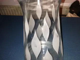 glas klar vase