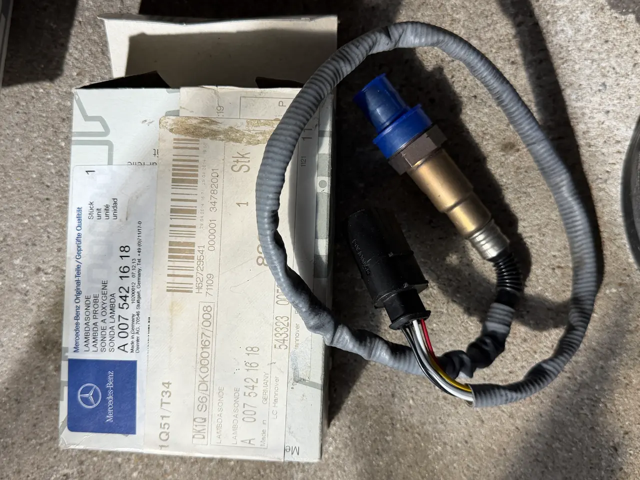 Billede 1 - Lambda sonde til W212 
