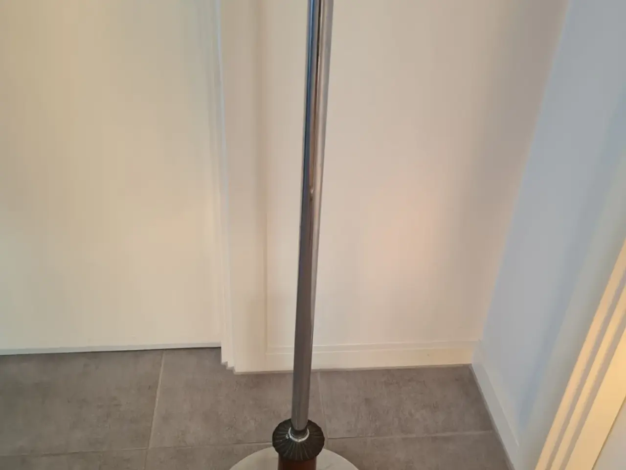 Billede 3 - Gulvlampe - vintagelampe - art deco - crom