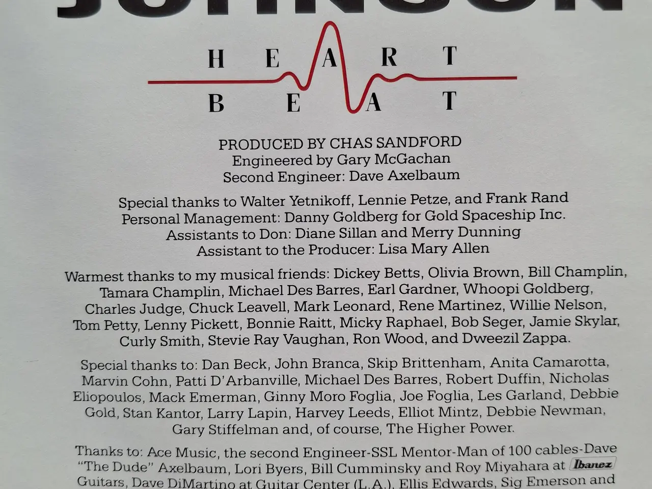 Billede 7 - Don Johnson - Heart beat