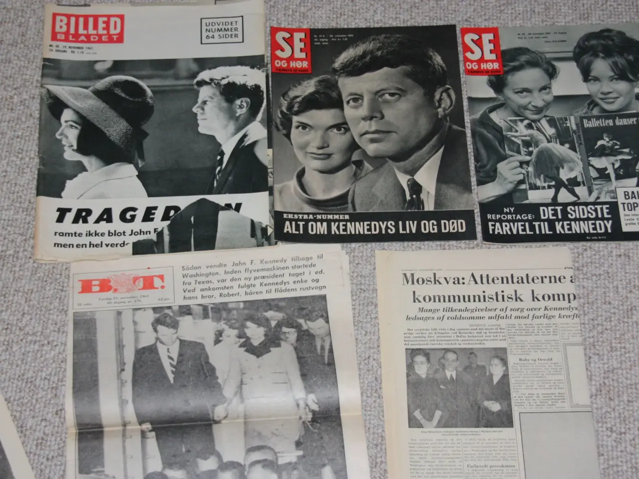 Billede 1 - Samling  af Kennedy