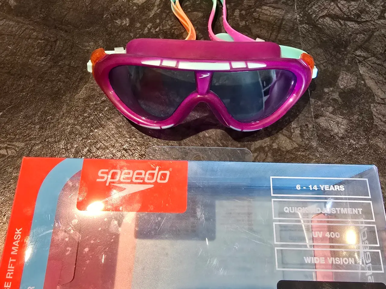 Billede 1 - Speedo BioFuze 6-14 år dykkerbriller
